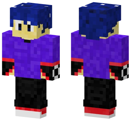 Blue Train Conductor Minecraft skin