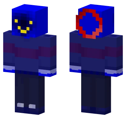 Blue Uniform Minecraft skin