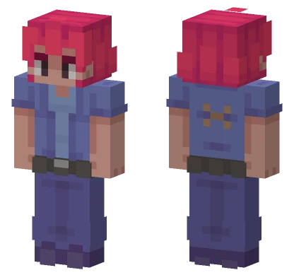 Blue Uniform Colt Minecraft skin