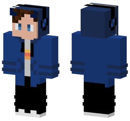 Blue Uniformed Officer Minecraft skin
