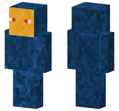 Blue Wizard Hat Minecraft skin