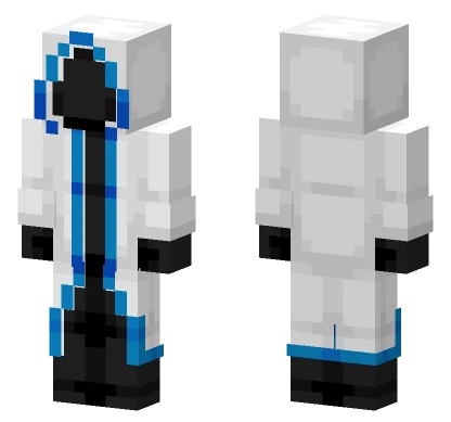 Blue Wizard Hive Style Minecraft skin