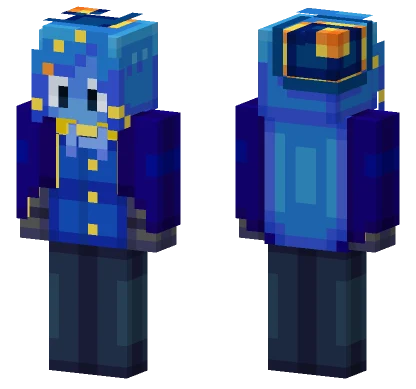 Blue Wizard Skin Minecraft skin