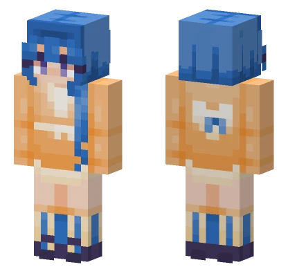 Blueberry Honeycomb RCE Minecraft skin