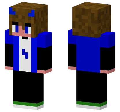 Bluemator Blue Skin Minecraft skin