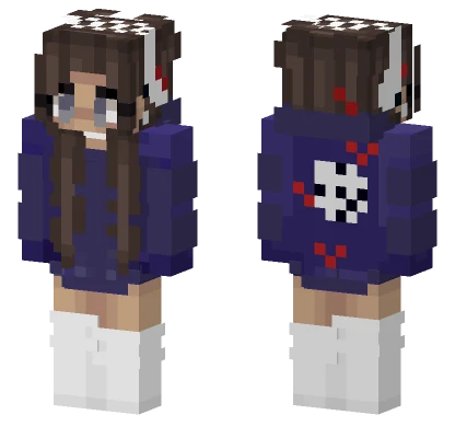 Bluerender Girl Minecraft skin