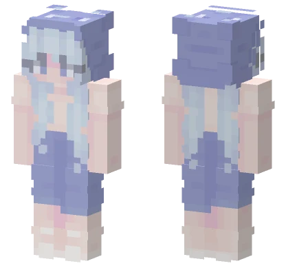 Bluestar Warrior Cats Minecraft skin