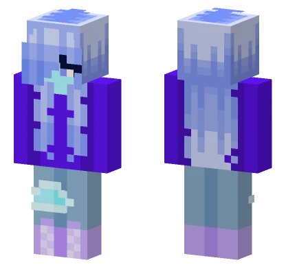 Bluestar Warriors Human Minecraft skin