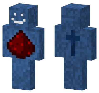 Bluestone Miner Minecraft skin