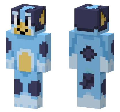 Bluey Minecraft skin