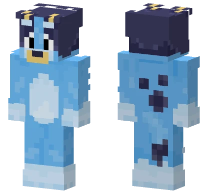 Bluey Minecraft skin