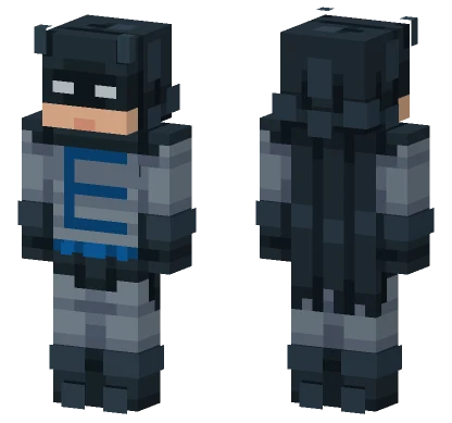 Bluey Batman New Edition Minecraft skin
