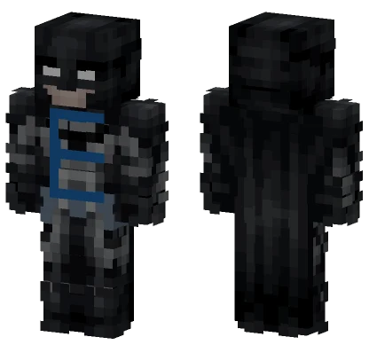 Bluey Batman The Blue Knight Minecraft skin