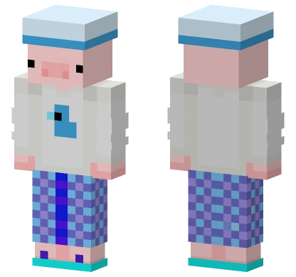 Bluezeee Piggy Minecraft skin