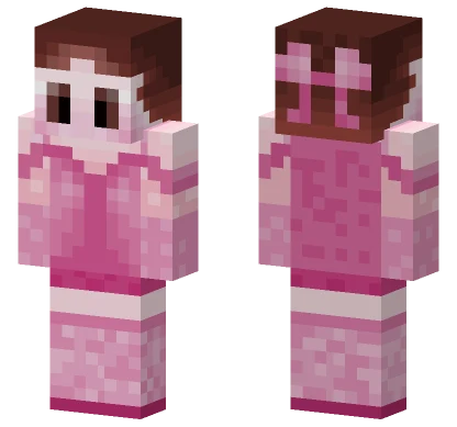 Blushed Pink Princess Minecraft skin