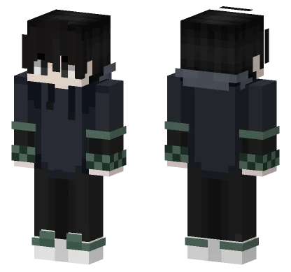 Bmb0260dmc Black Outfit Minecraft skin