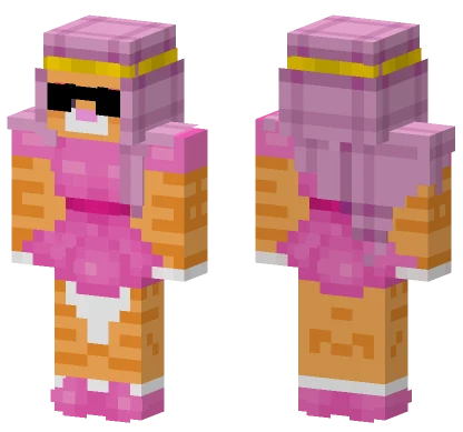 Bnxz Barbie Minecraft skin
