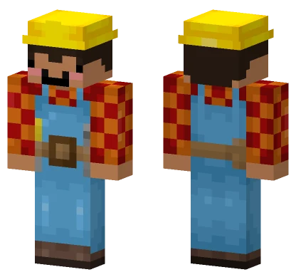 Bob The Builder Minecraft skin