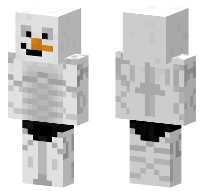 Bob The Snowman Minecraft skin