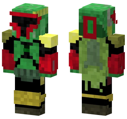 Boba Fett Minecraft skin