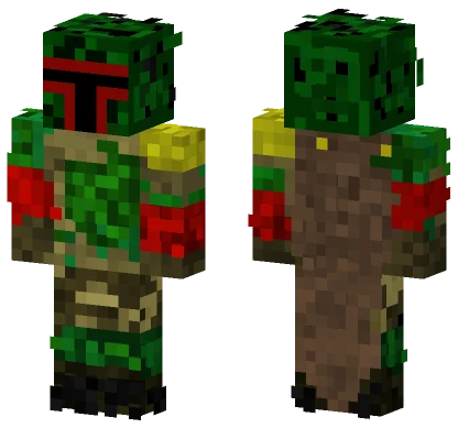 Boba Fett Minecraft skin