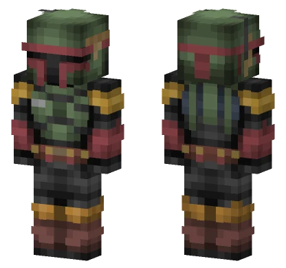 Boba Fett Star Wars Minecraft skin
