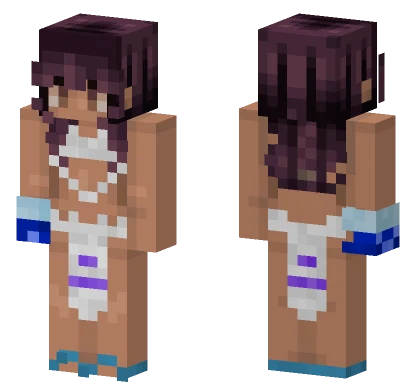 BokettoBases Bikini Girl Minecraft skin
