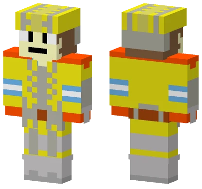 Bombero Voluntario Argentino Minecraft skin