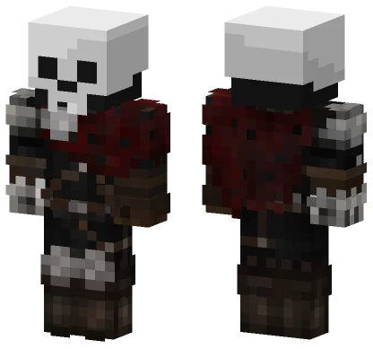 Bones Watcher Armor Minecraft skin