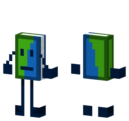 Book BFDI Minecraft skin