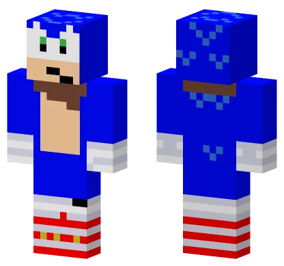 Boom Sonic Minecraft skin