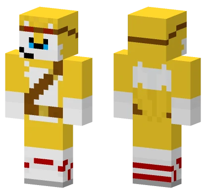 Boom Tails V2 Minecraft skin