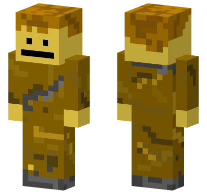 Bored Cave Man Minecraft skin