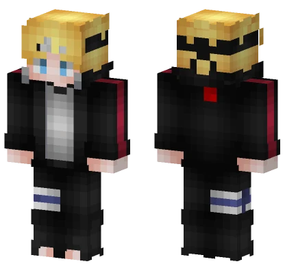 Boruto Uzumaki Minecraft skin