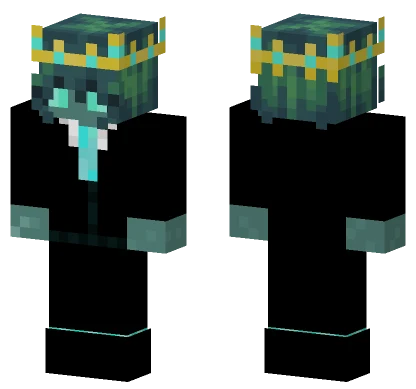 Bossy Drowned Minecraft skin