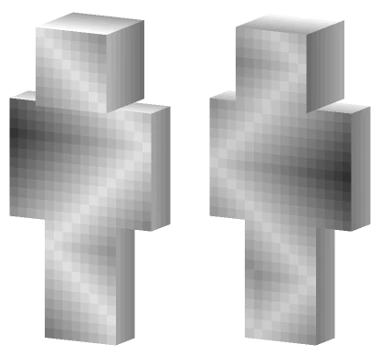 Bouncing Lasers No Color Minecraft skin