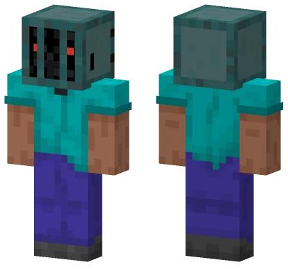 Box Head Minecraft skin