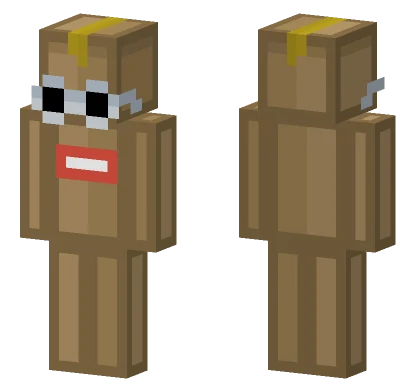 Box Not Found Minecraft skin