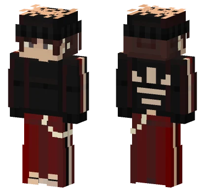 Boy Adidas Spider Beanie Minecraft skin
