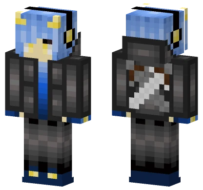 Boy Demon Bandit Minecraft skin