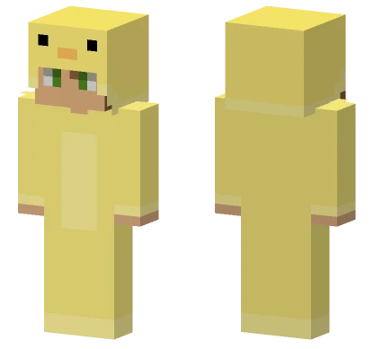 Boy In Duck Costume Minecraft skin
