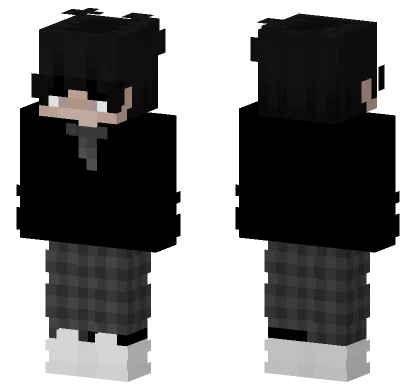 Boy In Vest Minecraft skin