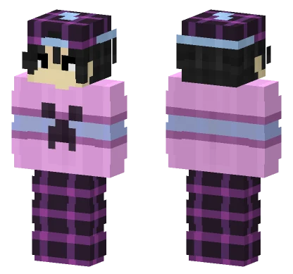 Boy Minecraft Plaid Casual Minecraft skin