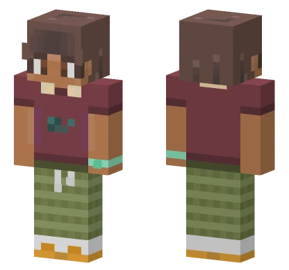 Boy Next Door Pajamas Minecraft skin