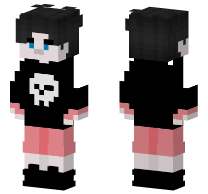Boy Skull Skin Minecraft skin