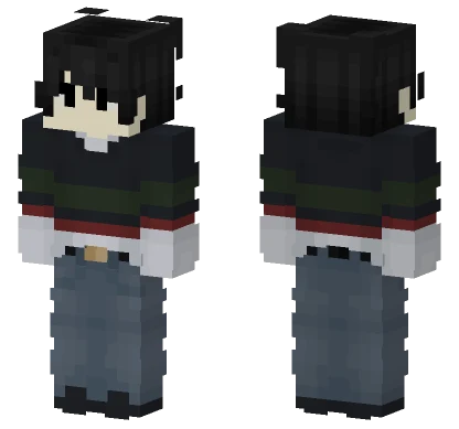 Boy Streetwear Sweat PVP Minecraft skin