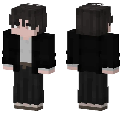 Boy With Black Hair Minecraft skin