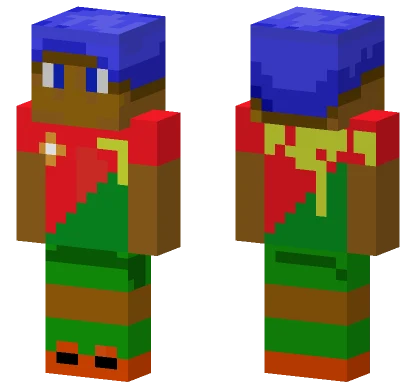 Boy With Ronaldo Top Minecraft skin
