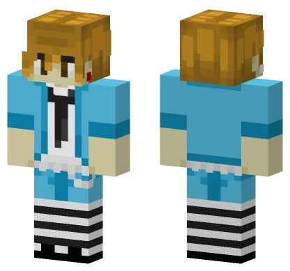 Boynextdoor Cole Halloween Outfit Minecraft skin