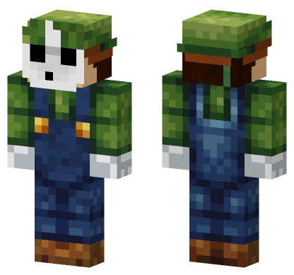 bpk001luigi Minecraft skin